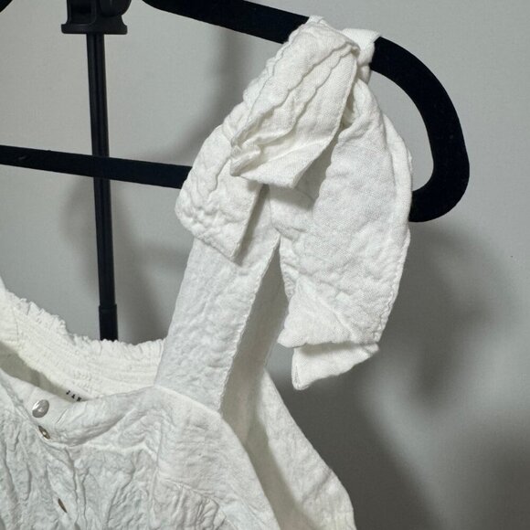 Jane + Delancey Flowy White Tank Top - Picture 3 of 4